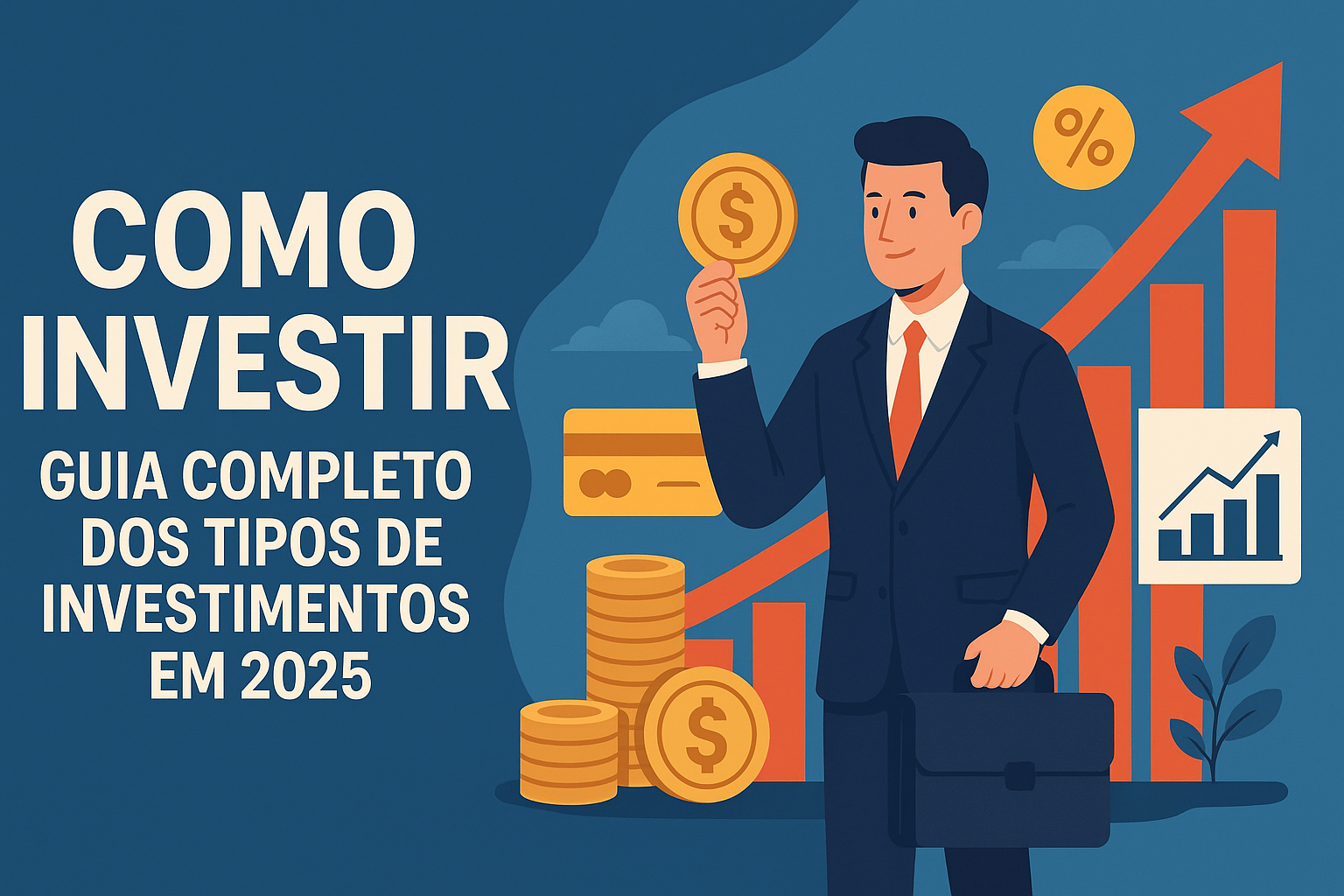 Como Investir: Guia Completo dos Tipos de Investimentos em 2025