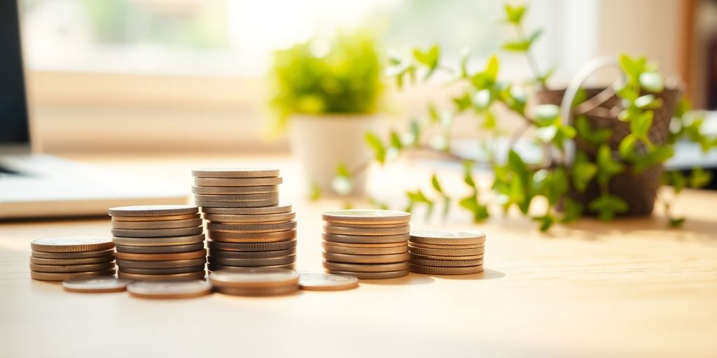 mmesa com moedas - Entendendo as Finanças Pessoais